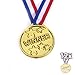 Produktbild Kinder Medaillen Gewinner Gold Medaillen Kunststoff Medaillen mit Band Sports Awards Toy Tütenfüller Sports Day Belohnung