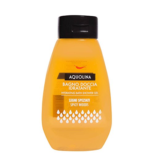 Aquolina - Bagno Doccia Idratante, Legni Speziati, 300ml