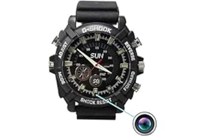 LAING-H Mini caméra Espion DV étanche Full HD 1080p avec Vision Nocturne Infrarouge Infrarouge Enregistrement vidéo Audio DVR mémoire 32 Go @ DLaingrs (V1)