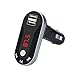 Price comparison product image Wireless FM Transmitter Dual USB Charger Handsfree Car Kit BT 4.2 Transmitter MP3 Player Radio Audio Adapter, Support TF Card/U Disk, Hands-free Calling, LCD Display for iPhone, iPad, Samsung Galaxy
