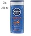Produktbild 3 x NIVEA Duschgel Men "Muscle Relax" - 250 ml