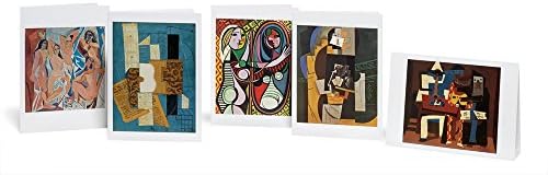 Arteum Note Card Pack Postcard-Picasso Box, Multi-Coloured