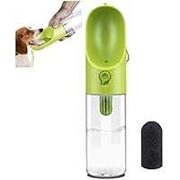 PETKIT EVERSWEET Pet Outdoor Travel Bottle- Water Filtration Outdoor &Green Fashion & Easily Taking & Antibacterial Dogs Cats Water Bottle Dispenser