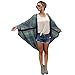 Produktbild LHWY Damen Boho gedruckt Chiffon locker Schal Kimono Cardigan Tops vertuschen Bluse (L)