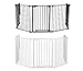 Impag® barrier, fireplace guard, oven guard, play pen with gate Marc 7 black