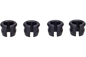 Emiif Adaptador de orificio de válvula de bicicleta, convertidor de válvula de bicicleta, adaptador de bomba de aire para bicicleta de montaña AV a FV PRESTA-TO-SCHRADER 4 piezas