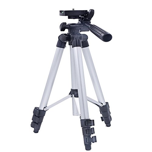 Veasion 102cm Aluminum Kamera Handy Stativ Tripod mit Halterung und Fernbedienung fÃ¼r iPhone Samsung Smartphones und Kamera