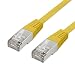 Produktbild rocabo 1393 CAT6 Patchkabel – S/FTP PiMF – LAN – RJ45 Netzwerkkabel – 10/100 / 1000 / Mbit/s – Ethernet Gigabit Switch Router – Halogenfrei Gelb 15m