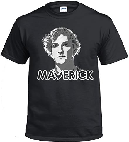 MAV014 Childrens Kids Logang T Shirt Jake Paul Logan Logang JP Youtuber Maverick Team Various Colours (Black, 14-15 Year)