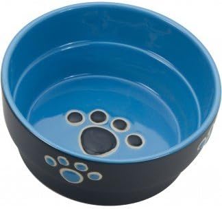 Ethical Products Spot Fresco Dish Dog Pet Design Food Water Dishes Bowl Blue 5in