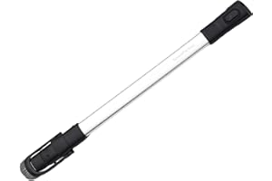 GENERISCH Saugrohr kompatibel mit Philips SpeedPro Max Aqua Plus Staubsauger XC8045/01 XC8049/01 XC8147/01 XC8149/01 - Ersatzrohr aus Aluminium mit elektrischem Kontakt, 73 cm lang, mit integriertem Staubpinsel