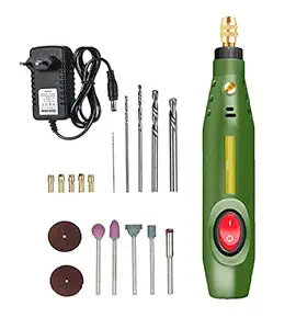 HASTHIP Mini Portable Electric Grinder Machine Set for Bowlder Polishing Mill Cutting Drilling ( Multicolour)