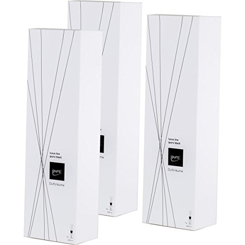 Preisvergleich Produktbild Essentials by Ipuro Luxus line Black 240mlDufträume (3er Pack)