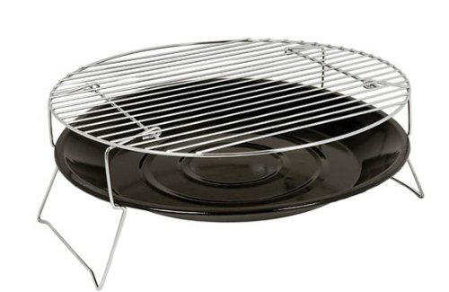 CAMPER Feuerschale mit Grillrost für unterwegs 293011