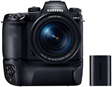 Samsung NX1 Compact System Smart Camera with Lens Kit (28 MP, 16-50 mm Lens)