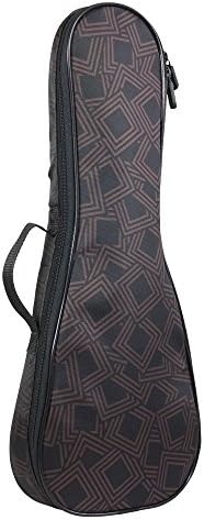 tomandwill 63UKS-123 Soprano Ukulele Gig Bag, Chockablock