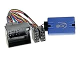 Dieser Lenkradfernbedienungsadapter bietet Ihnen die Möglichkeit, ein Pioneer Nachrüst-Radio zu installieren, ohne auf den Komfort der vorhandenen Fernbedienung verzichten zu müssen; Bitte beachten Sie, daß Ihr Autoradio für den Anschluss einer werkseitigen Lenkradfernbedienung vorbereitet sein muss; Generell unterstützte Funktionen: Laut / Leise, Titel vor und zurück, Sender vor und zurück; Je nach Radiomodell und / oder Lenkradbedieneinheit können noch einige Funktionen hinzukommen