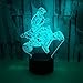 Produktbild Illusion Lampen Led Nachtlichter Taekwondotouch Schreibtisch Lampe Dekoration 7 Farben Einzigartige Lichteffekte Für Kinder Awesome Geschenk