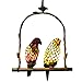 Produktbild Papagei Pendant Light, Tiffany Style Stained Glass einzigartigen Papagei Chandelier geeignet für Bar Aisle Balcony Dekoration
