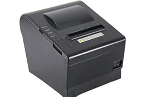 ROOMWATCHMAN SECURE YOUR ROOM HOME & OFFICE Thermal Receipt Printer, High Speed POS Printer with Auto-Cutter Support USB and Ethernet Windows/MAC , ESC/POS Commands Set (Print width:72mm; Paper Width:80mm, Compatible 58mm print paper)