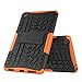 Produktbild GH Schock-Beweis Dual Layer Hybrid Rüstung Hülle Für Xiaomi Mi Pad 4, [Heavy Duty Protection] [Dual Layer] Hart Silikon Haut Hybrid Kickstand Tasche/Schutzhülle