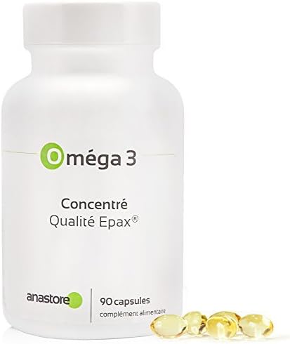 OMEGA 3 * 500 mg/90 vegetable capsules * EPAX® certified quality without traces of salmon * Unrivalled purity rate * 100% SATISFIED OR YOUR MONEY BACK * Manufactured in FRANCE