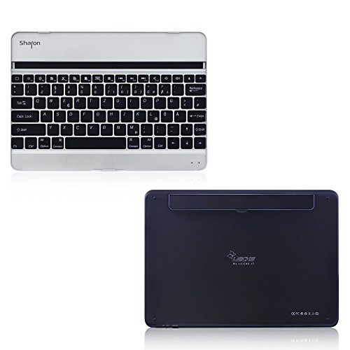 iPad Pro 9.7 Tastatur, Sharon Ultrathin Keyboard Cover Case mit Tastatur | Aluminium | Keyboard (Deutsch, QWERTZ) - 2