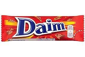 Daim (Dime) Chocolate Bar - 18 x 28gm
