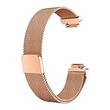 xue binghualoll Uhrenarmband, Milanese Edelstahl Uhrenarmband-Armband für Fitbit Inspire/Inspire
