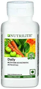 Amway Nutrilite Daily Multivitamin and Multimineral Tablets - 120 Tabs