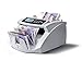 Safescan 2210 Automatischer Banknotenzähler mit UV Falschgelderkennung Zählt und prüft 1000 Scheine pro Minute, grau