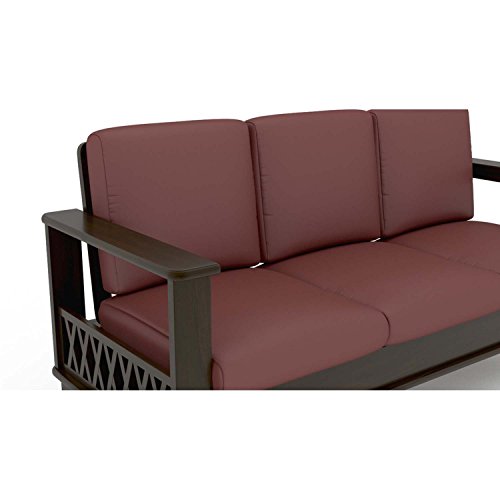 Mamta Decoration Sheesham Wood 6 Seater Sofa Set Furniture (3+2+1) for Living Room