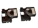 Produktbild 2x vhbw Kassette Patronen Schriftband 9mm für Dymo LabelMaker 2000, 3500, 4500, 5000, 5500 wie Dymo D1, 40913.