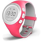 Pingonaut Kidswatch 2019 Edition – Kinderuhr mit GPS-Tracker-App, Telefonfunktion, Softwareentwicklung & Hosting in Deutschland, SIM-Karte Inclusive, Himbeer Pink