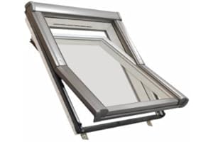 Dachdecker Favorit Roto Dachfenster aus Kunststoff mit Eindeckrahmen (54x78)