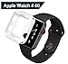 Produktbild Vicstar Apple Watch 4 40mm Hülle, Leichte Weiche Silikon TPU Schutzhülle für Apple Watch 4 40mm Rundherum Schutz Schlankes Case für Apple Watch 4 40mm