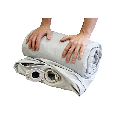 Aerobed 2000025564 Premium Collection Luftbett Antimikrobiell, beflockt, Doppelbett 198 x 137 x 23 cm, Gästebett mit Pumpe - 12