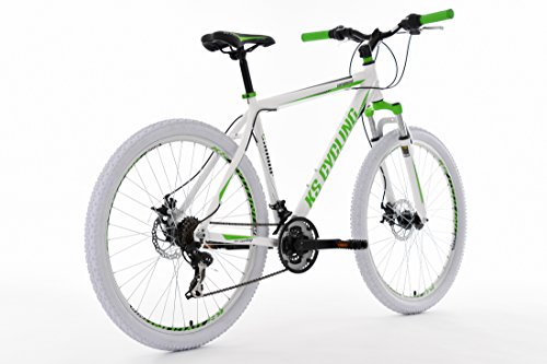 KS Cycling Mountainbike Hardtail 27,5″ Compound RH 51 cm KS Cycling Fahrrad, Weiß-Grün, 27.5 - 2