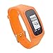 Produktbild ESAILQ Digital LCD Schrittzähler Run Step Walking Distanz Kalorienzähler Uhrenarmband (Orange)
