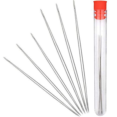 Preisvergleich Produktbild JTShop Perlennadeln mit Nadelflasche, 6 Stück