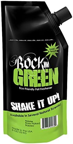 Rockin’ Green, Shake It Up! Pail Freshener, Bare Naked Babies!, 8 oz (0.23 kg)