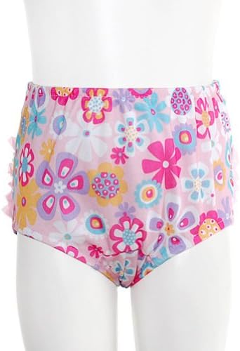 Little Zazzy Pink Bloomers Size 24M Floral Print Ruffle Baby Girl