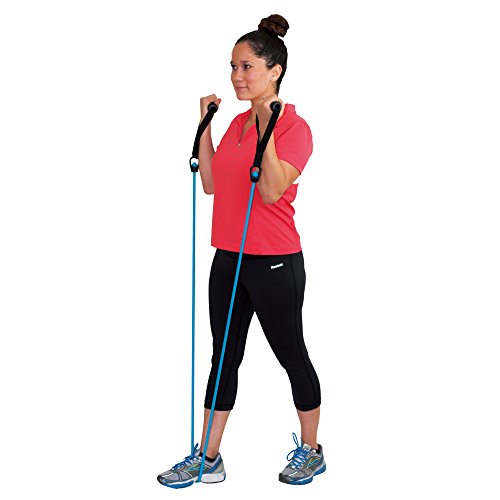 Spirit Resistance Tubing Set light – Expander, Fitnessband, 20lbs/9kg Tube, 2 Griffe - 2