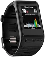 Garmin Vívoactive HR - Montre Multisports Cardio Poignet - Taille Regular - Noir