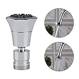 ❁ Este aireador de grifo puede ahorrar agua 30% ~ 70% (en comparación con el burbujeador estándar).Y debido al diseño desmontable, es conveniente limpiar el núcleo del grifo y es efectivo para evitar la impureza en el grifo que obstruye el agua.