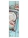 Produktbild Huella Deco h1412-ru-s Shabby Teppich Runner Mat Floor, Vinyl, 50 x 140 cm