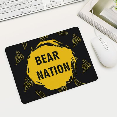 Preisvergleich Produktbild OFFICEPAD Computer-Mausunterlage White Bear Lemon Wasserdichte Gepolsterte Sperre Rutschfeste Schreibtisch Pad Game Pad Handgelenkauflage, 30x40cm, Bear Nation