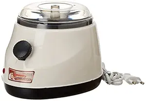 Ozomax Wax Heater with Non Stick Coating and Temperature Controller (White)