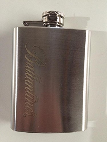 Preisvergleich Produktbild Ballantines Flachmann 4 oz Edelstahl sehr Hochwertig