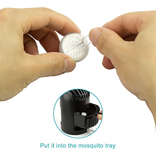 Apalus® Natürlicher Mücken-Lockstoff für elektronische Insektenfallen, Octenol Stechmückenlockstoff für Mückenfallen, Lockmittel Bietet Zuverlässigen Schutz Vor Mücken, Stechmücken, Schnaken, Moskitos Und Gelsen (6 Stück) - 4